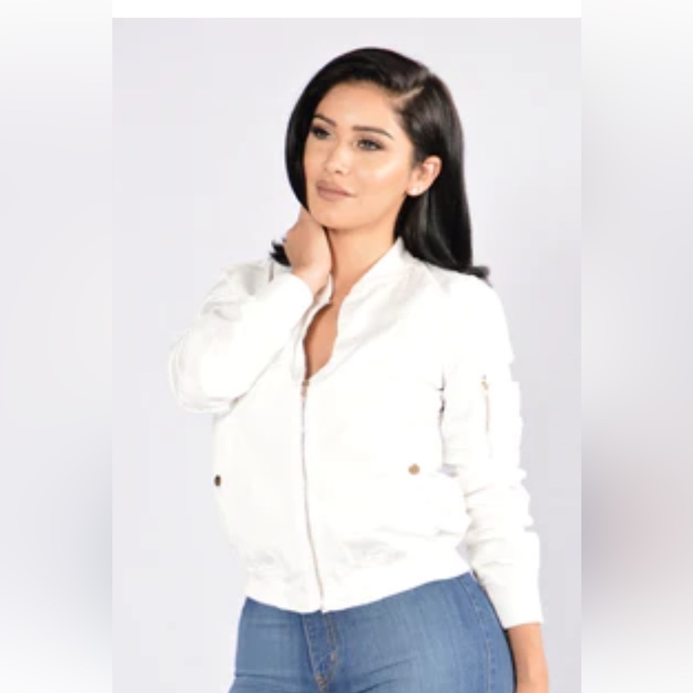 Fashion Nova bomber jacket